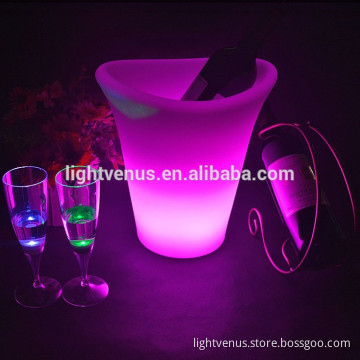 colour change remote control beer and champange holder ice bucket